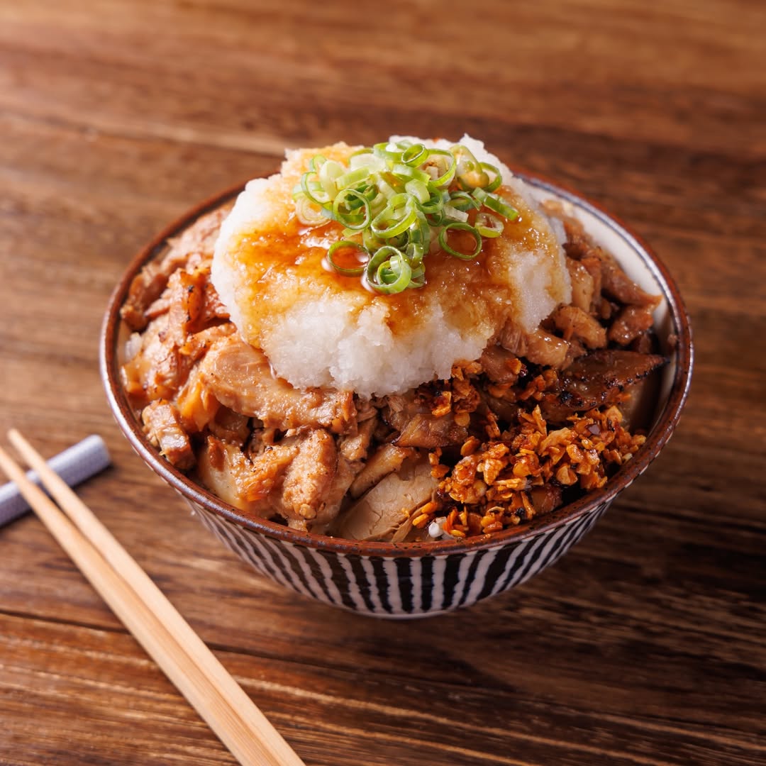 おろしポン酢チャーシュー丼