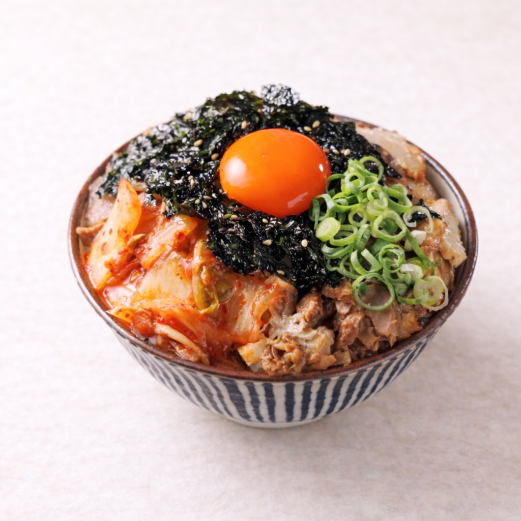 旨辛キム玉豚めし